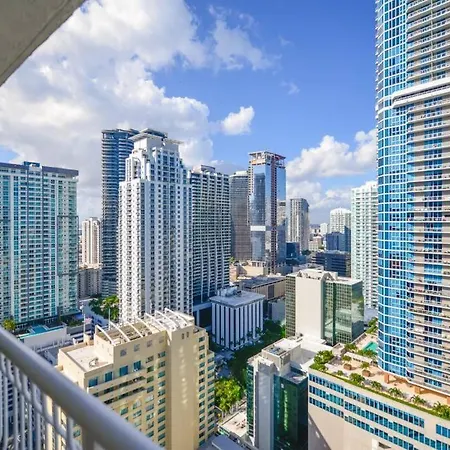 Centric Modern 40Thfloor Brickell Condo Free Parking By Palermo Home Miami Exterior photo