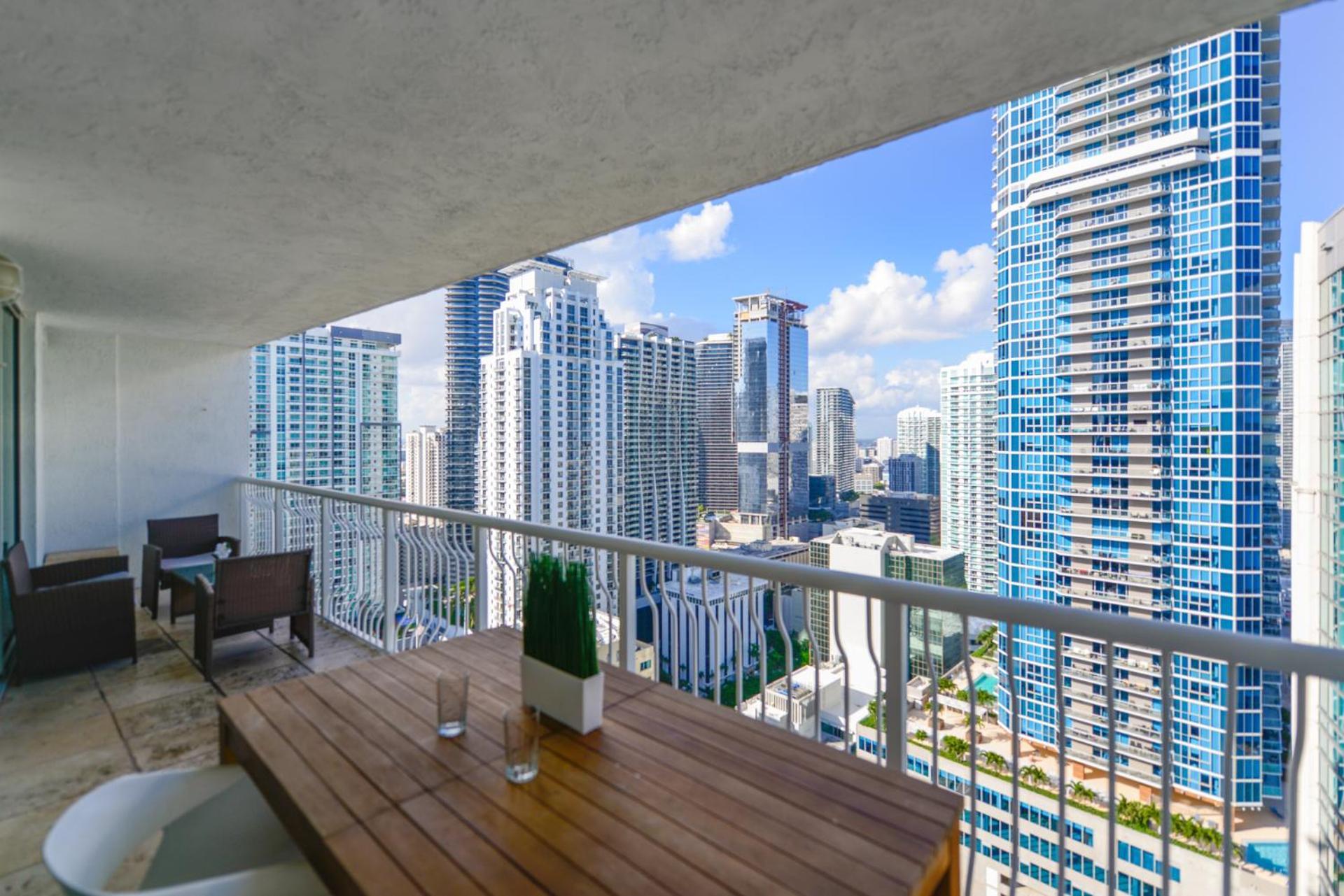 Centric Modern 40thfloor Brickell Free Parking By Palermo Appartement